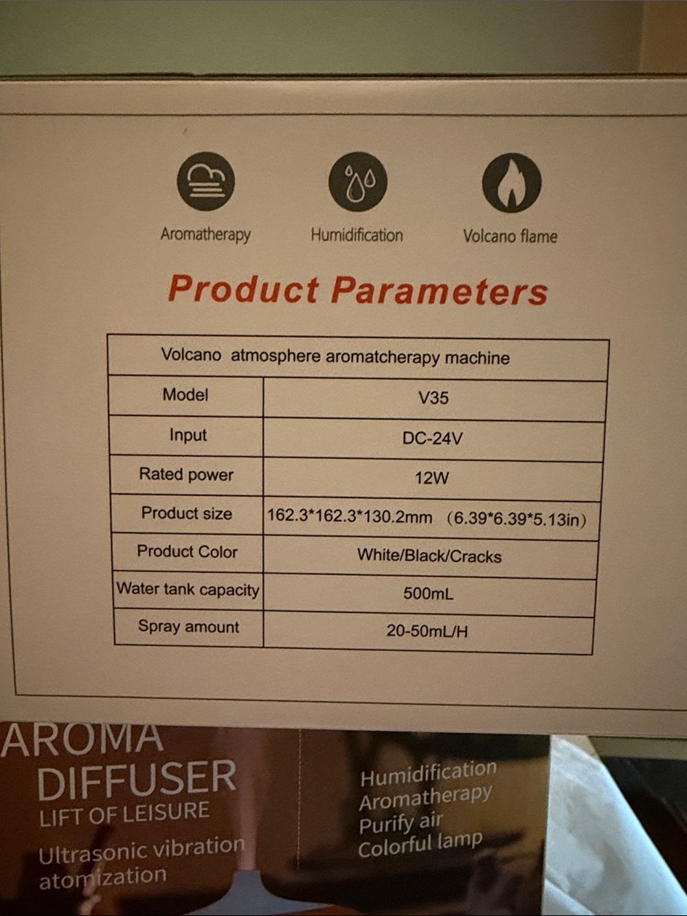 3 Aroma Diffuser Ultrasonic Humidifiers - Picture 2 of 4